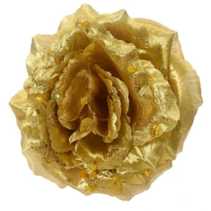 Shimmer Rose Tree Clip - Gold