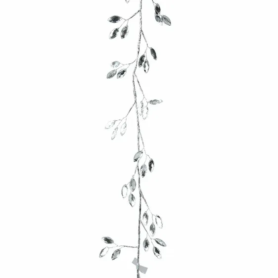 Silver Jewelled Artificial Garland