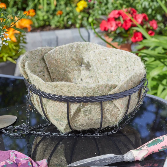 Smart Hanging Basket Liner - 35cm - image 1