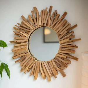 Solaris Reclaimed Wood Mirror - image 1