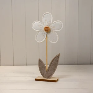 Spring Daisy Felt Ornament - Medium