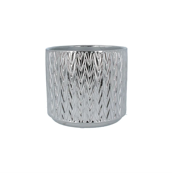 Staghorn Silver Pot - Ø14cm