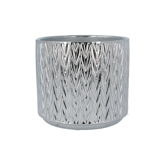 Staghorn Silver Pot - Ø17cm