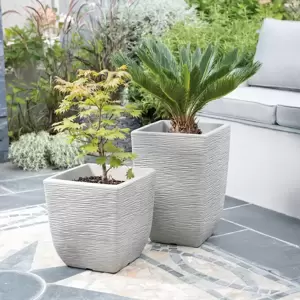 Stewart Cotswold Limestone Grey Planter - 32cm - image 1