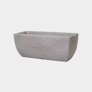 Stewart Cotswold Trough Limestone Grey Planter