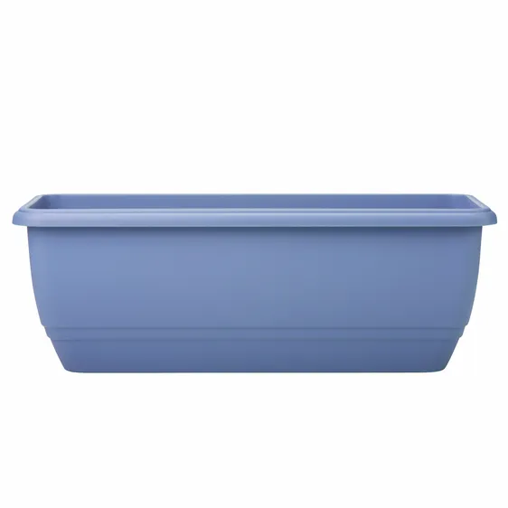 Stewart Patio Trough Planter - Cornflower Blue