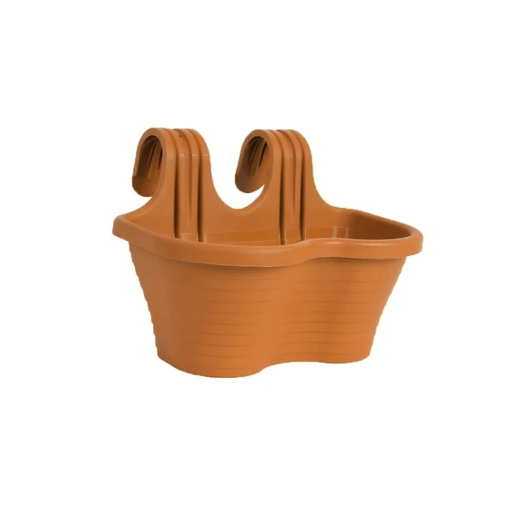 Stewart Urban Double Hanging Pot - Terracotta