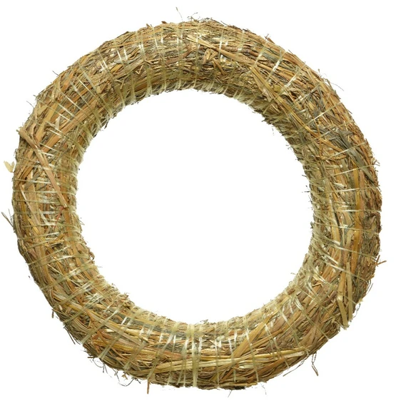 Straw Wreath - Small