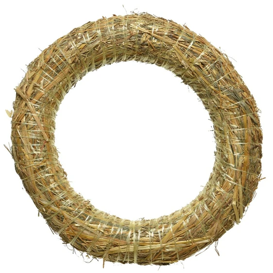 Straw Wreath - Large