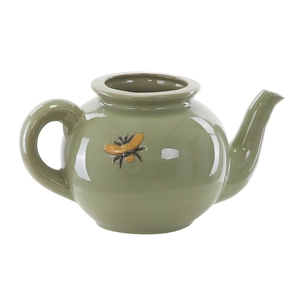 Teapot Wall Pot - Green