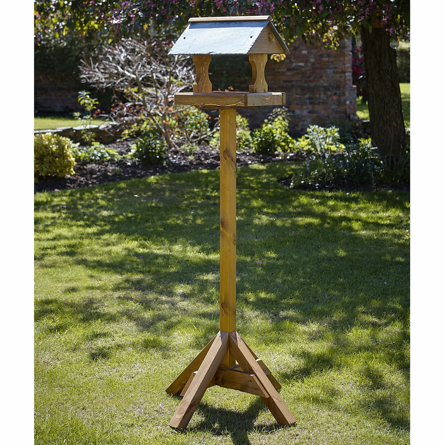 Tom Chambers Bishopdale Bird Table - Cowell's Garden Centre | Woolsington