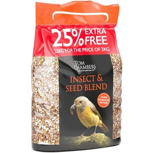 Tom Chambers Insect & Seed Blend 2kg + 25% Free