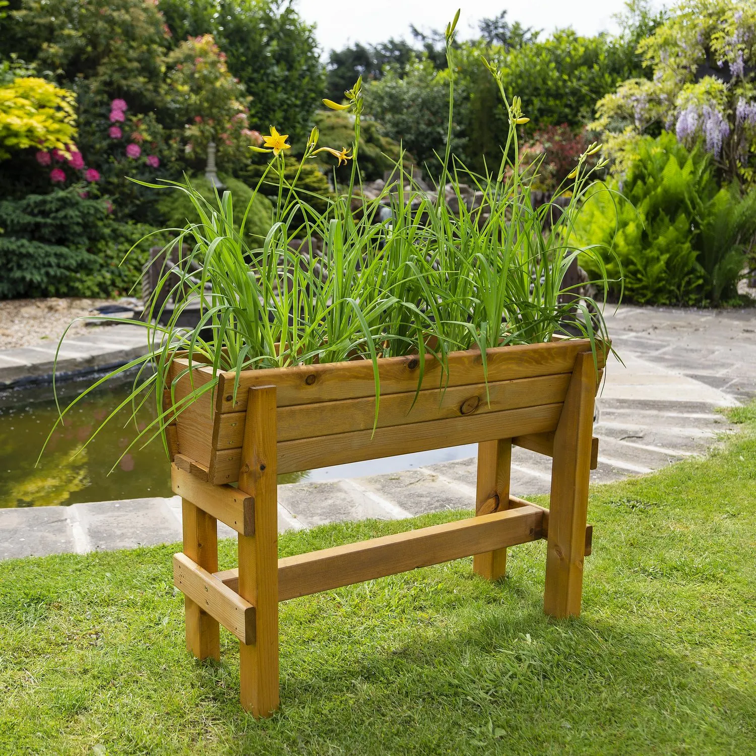 Tom Chambers Raised Bulb Planter - Small - Cowell's Garden Centre 