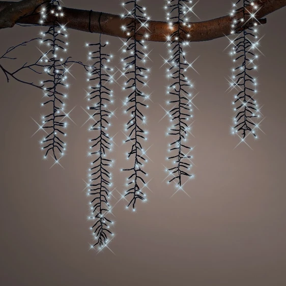 Tree Cascade Lights - Snowing Effect (Cool White) - image 1