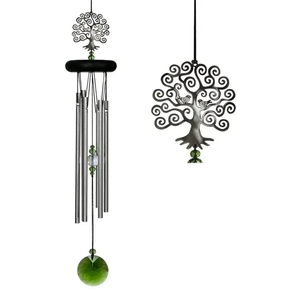 Woodstock Chimes Tree of Life Crystal Windchime - image 1