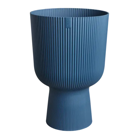 elho Vibes Fold Deep Blue Coupe Pot - Ø14cm - image 1