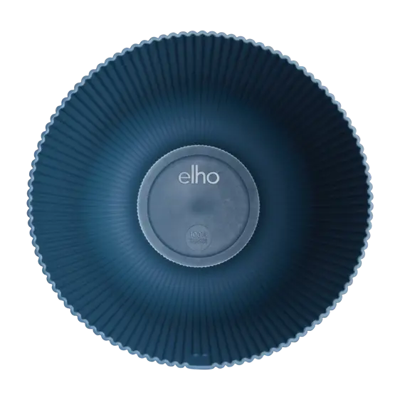 elho Vibes Fold Deep Blue Coupe Pot - Ø14cm - image 2