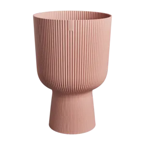 elho Vibes Fold Delicate Pink Coupe Pot - Ø14cm - image 1