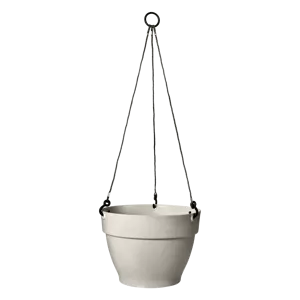 elho Vibia Campana Silky White Hanging Planter - image 3