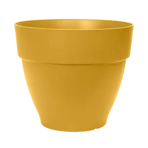 elho Vibia Campana Honey Yellow Round Pot Ø40cm - image 2