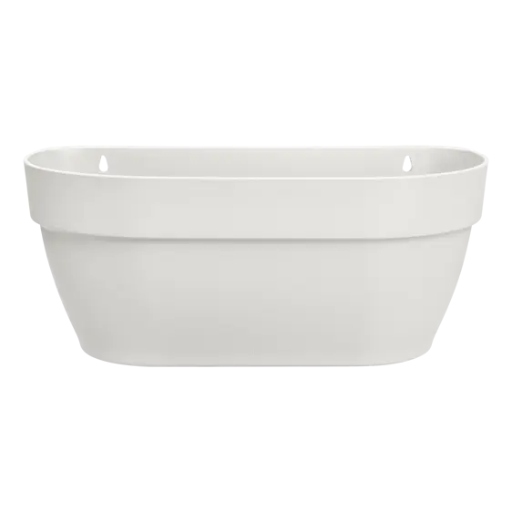 elho Vibia Campana Wall Basket Planter - Silky White - image 1