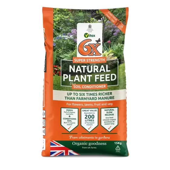 Vitax 6x Natural Plant Feed