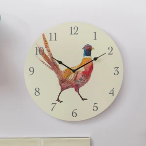 Pheasant Garden Clock