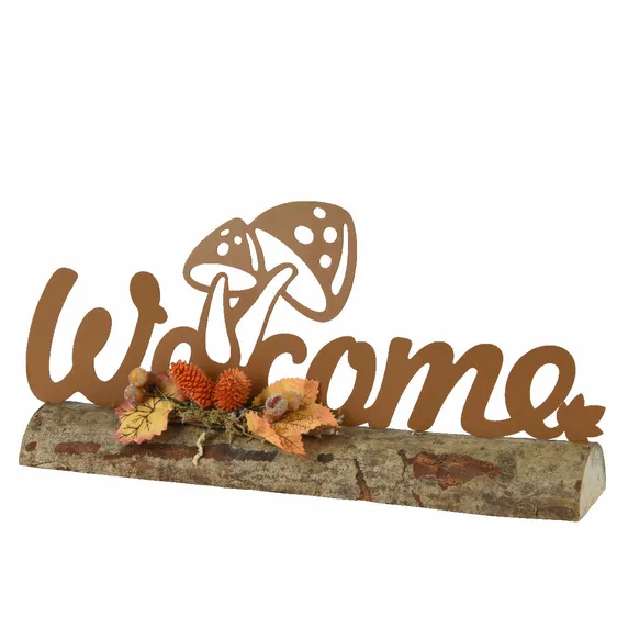 Woodland Welcome Sign