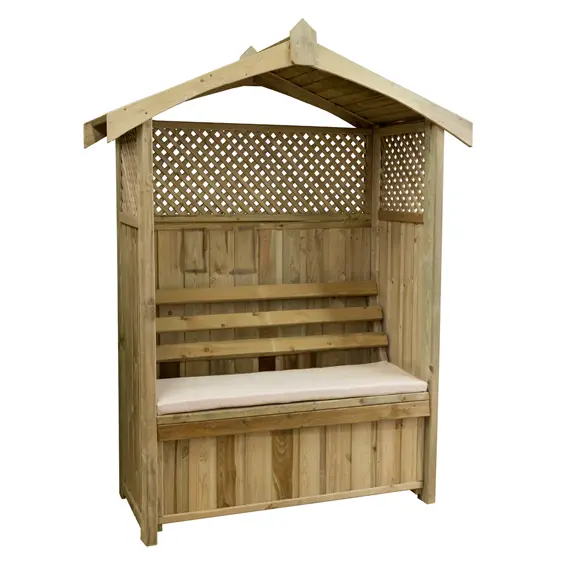 Zest Dorset Storage Box Arbour - Natural - image 2