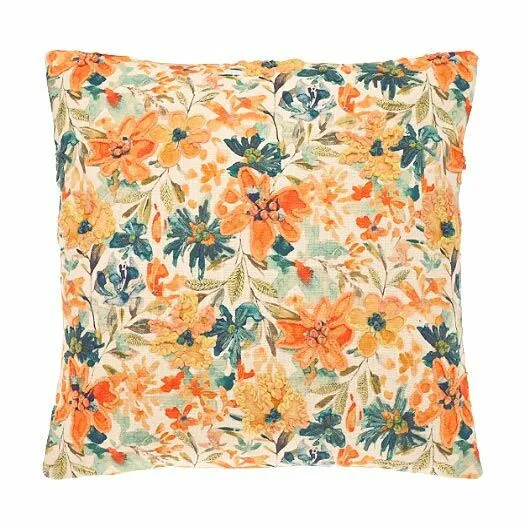 Zinnia Floral Cushion - image 1